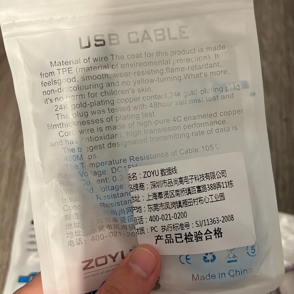 Bundle sale flat noodle usb data sync charger cable